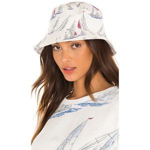 By Samii Ryan Sail Away Bucket Hat Multi Color White Marine